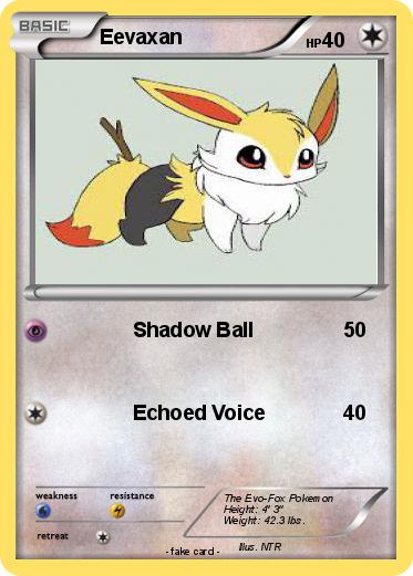 Pokemon Eevaxan