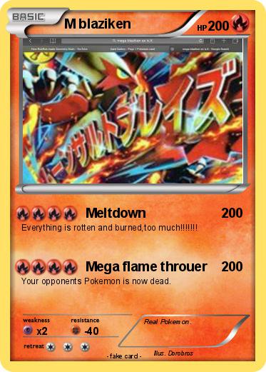 Pokemon M blaziken