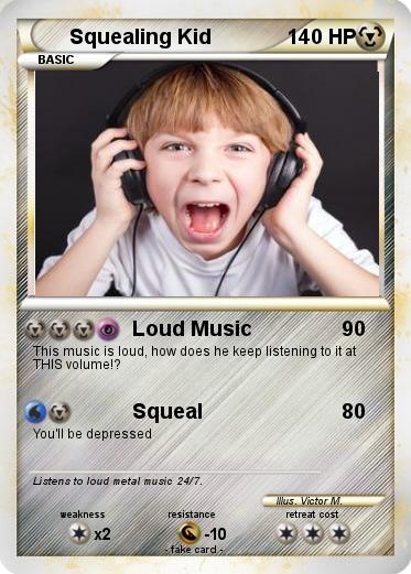Pokemon Squealing Kid