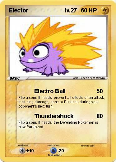Pokemon Elector                       lv.27