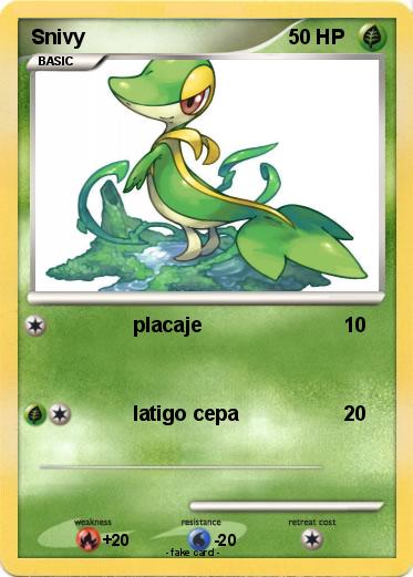 Pokemon Snivy