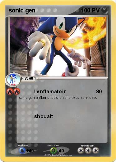 Pokemon sonic gen