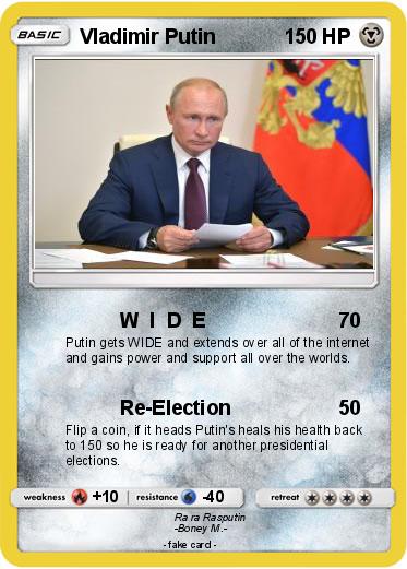 Pokemon Vladimir Putin