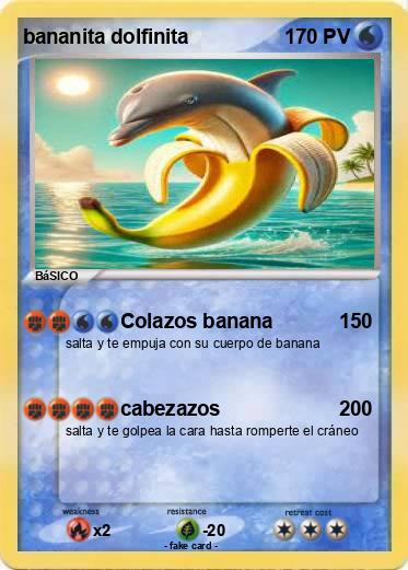 Pokemon bananita dolfinita