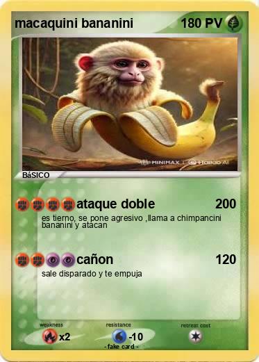 Pokemon macaquini bananini