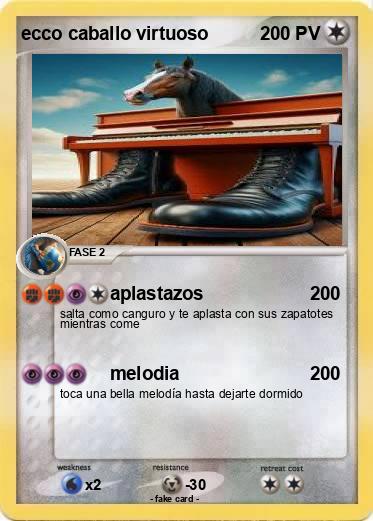 Pokemon ecco caballo virtuoso