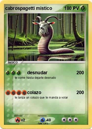 Pokemon cabrospagetti mistico