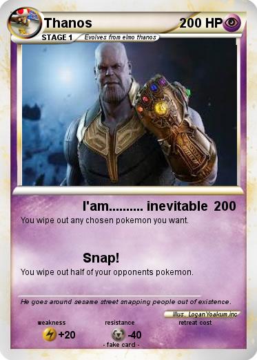 Pokemon Thanos