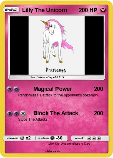Pokemon Lilly The Unicorn