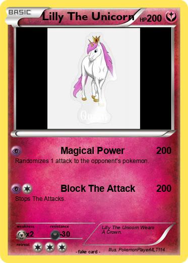 Pokemon Lilly The Unicorn