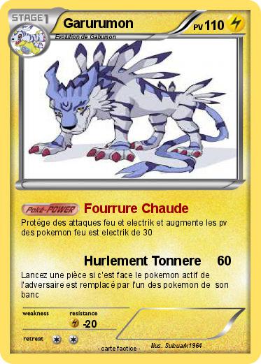 Pokemon Garurumon