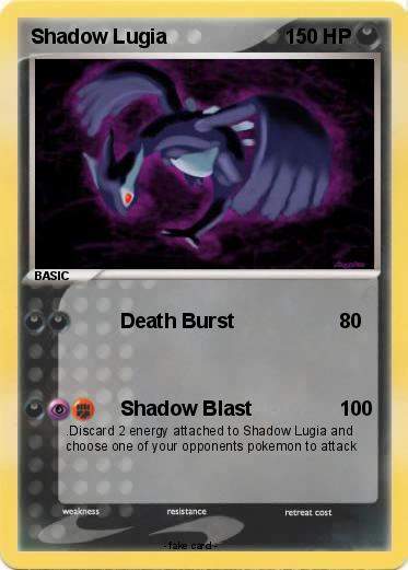 Pokemon Shadow Lugia
