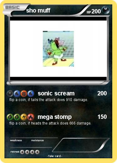 Pokemon sho muff