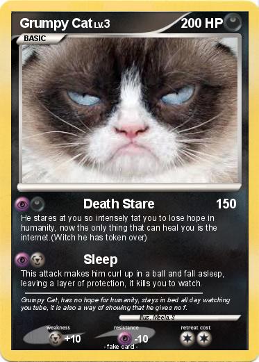Pokemon Grumpy Cat
