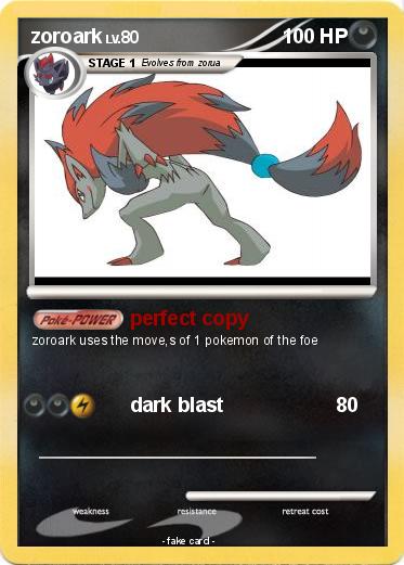 Pokemon zoroark