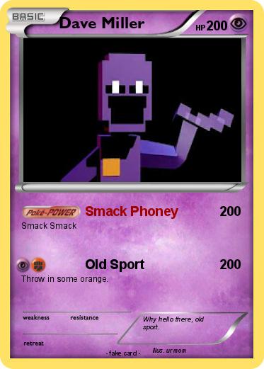 Pokemon Dave Miller