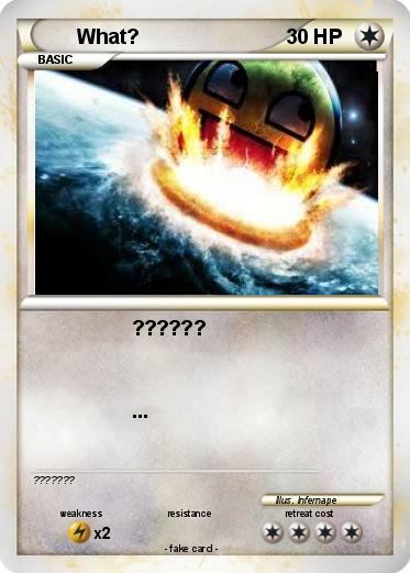 Pokemon What?