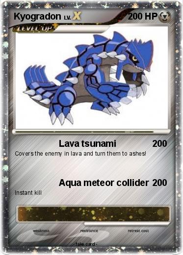 Pokemon Kyogradon
