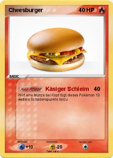 Pokemon Cheesburger