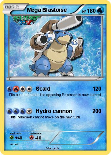 Pokemon Mega Blastoise