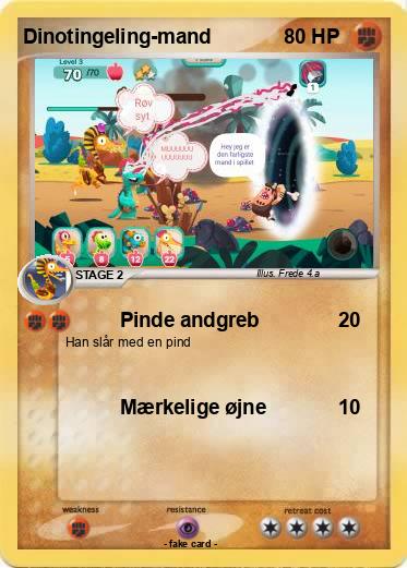 Pokemon Dinotingeling-mand