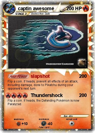 Pokemon captin awesome