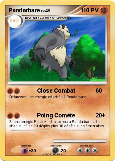Pokemon Pandarbare