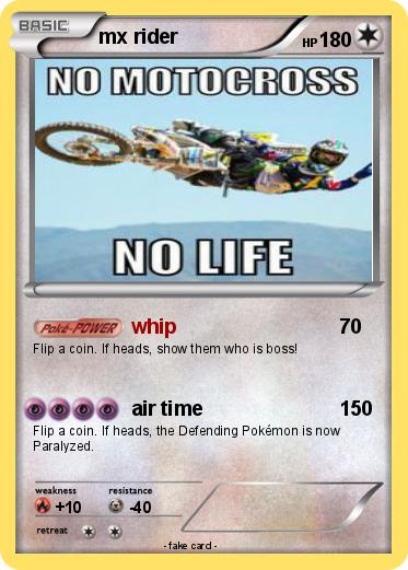 Pokemon mx rider