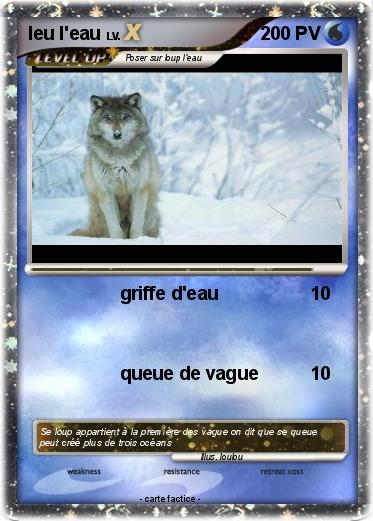 Pokemon leu l'eau