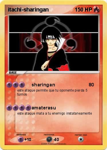 Pokemon itachi-sharingan