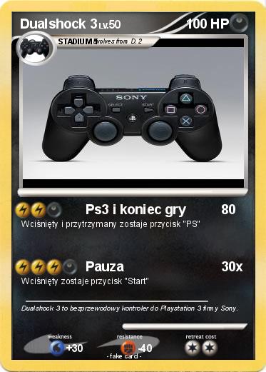 Pokemon Dualshock 3