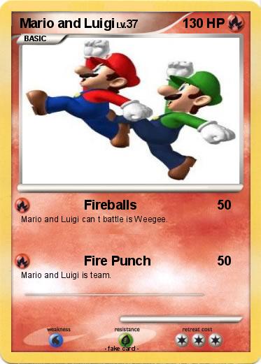 Pokemon Mario and Luigi