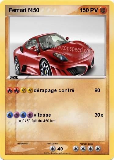 Pokemon Ferrari f450