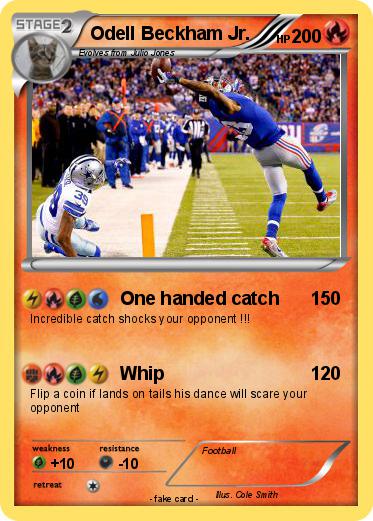 Pokemon Odell Beckham Jr.