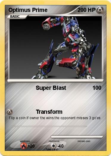 Pokemon Optimus Prime