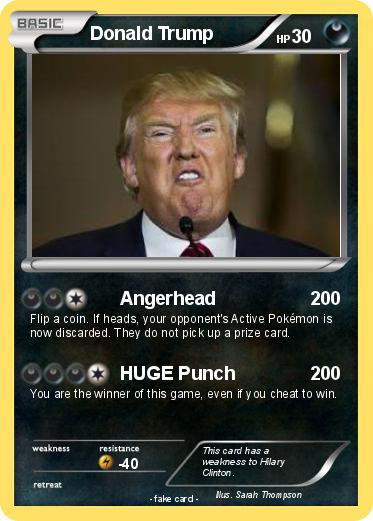 Pokemon Donald Trump