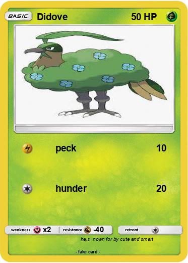 Pokemon Didove