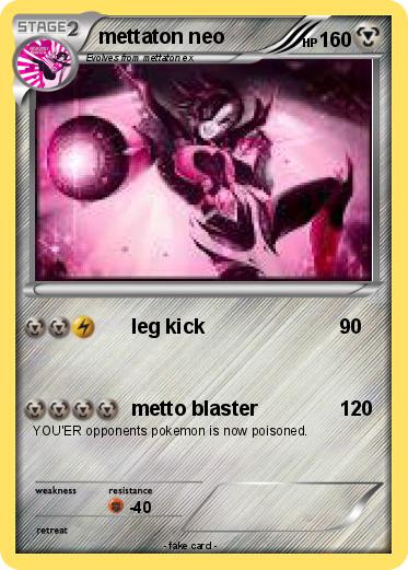 Pokemon mettaton neo