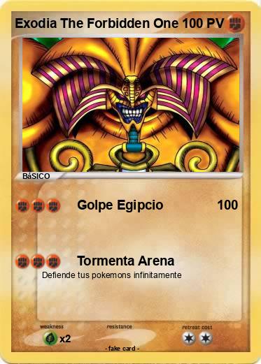 Pokemon Exodia The Forbidden One