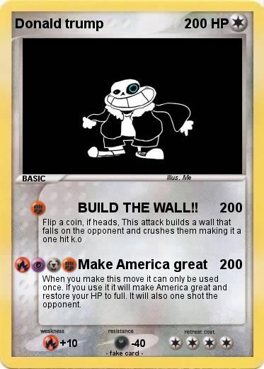 Pokemon Donald trump