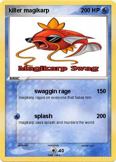Pokemon killer magikarp
