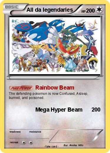 Pokemon All da legendaries