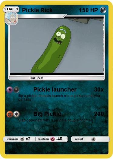 Pokemon Pickle Rick