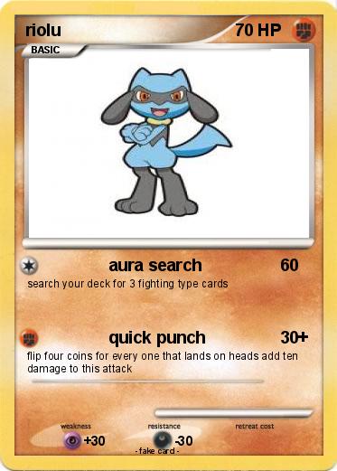 Pokemon riolu