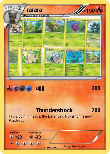 Pokemon rarara