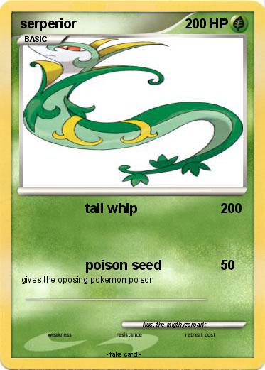 Pokemon serperior
