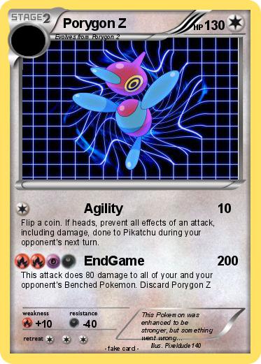 Pokemon Porygon Z