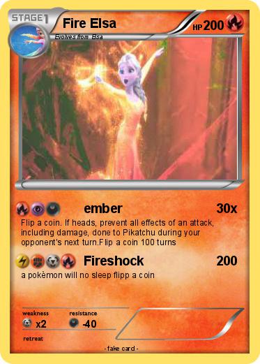 Pokemon Fire Elsa