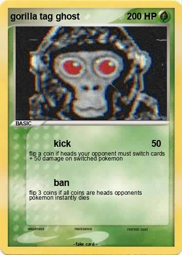 Pokemon gorilla tag ghost