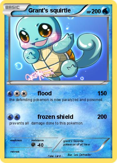 Pokemon Grant's squirtle